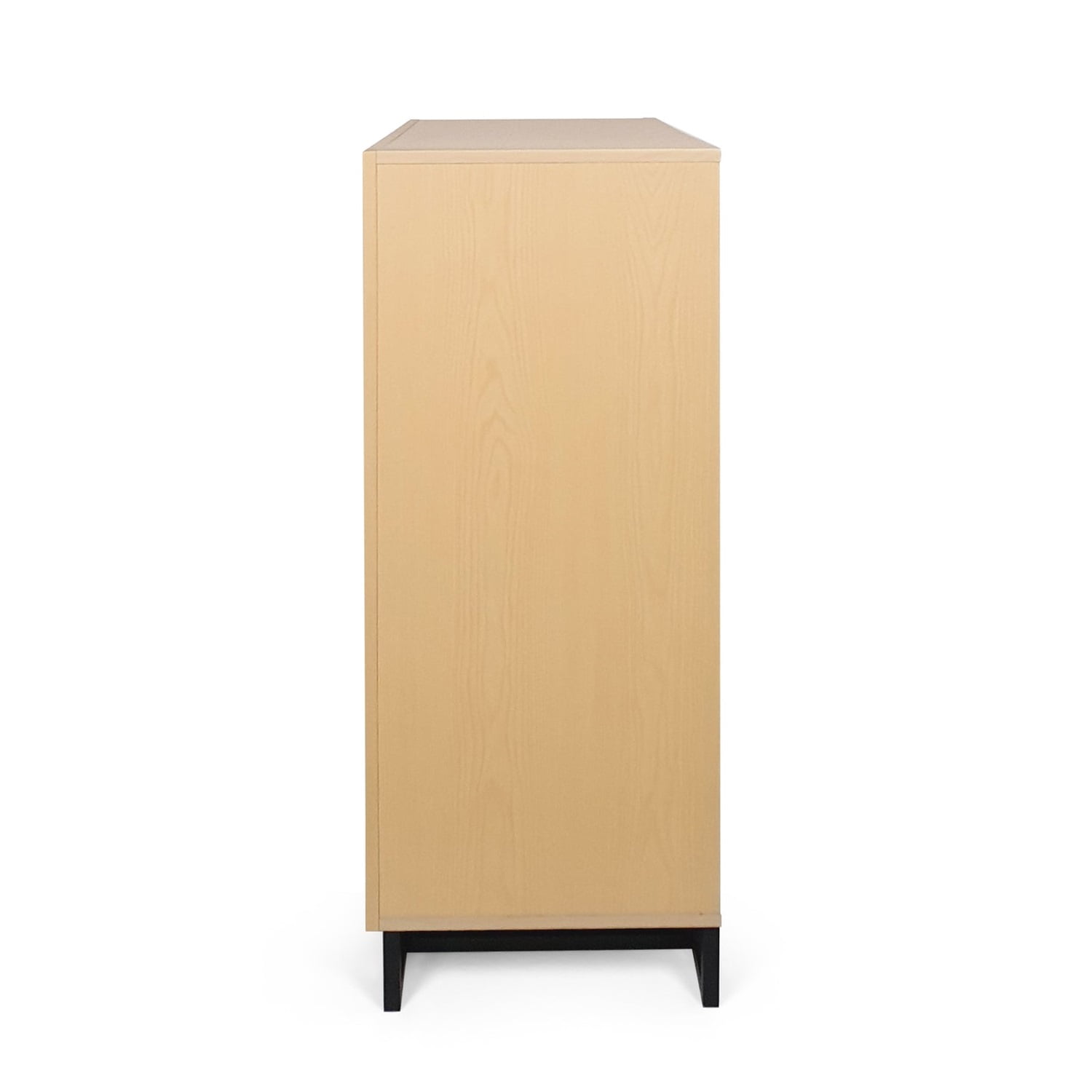 Kadyn 4 Drawer Dresser, Drawers Nightstand for Bedroom, Modern Dresser for Living Room, Natural and Black Kadyn 4 Drawer Dresser, Drawers Nightstand for Bedroom, Modern Dresser for Living Room, Natural and Black