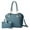 Blue, variant on GEZHEN Women's Ladies Tote Bag Fashion Shoulder Bags Tote Leather Bag Handbags + Purse Sets Handbags Mother Bag PU Leather Tote Bag Shoulder Bag