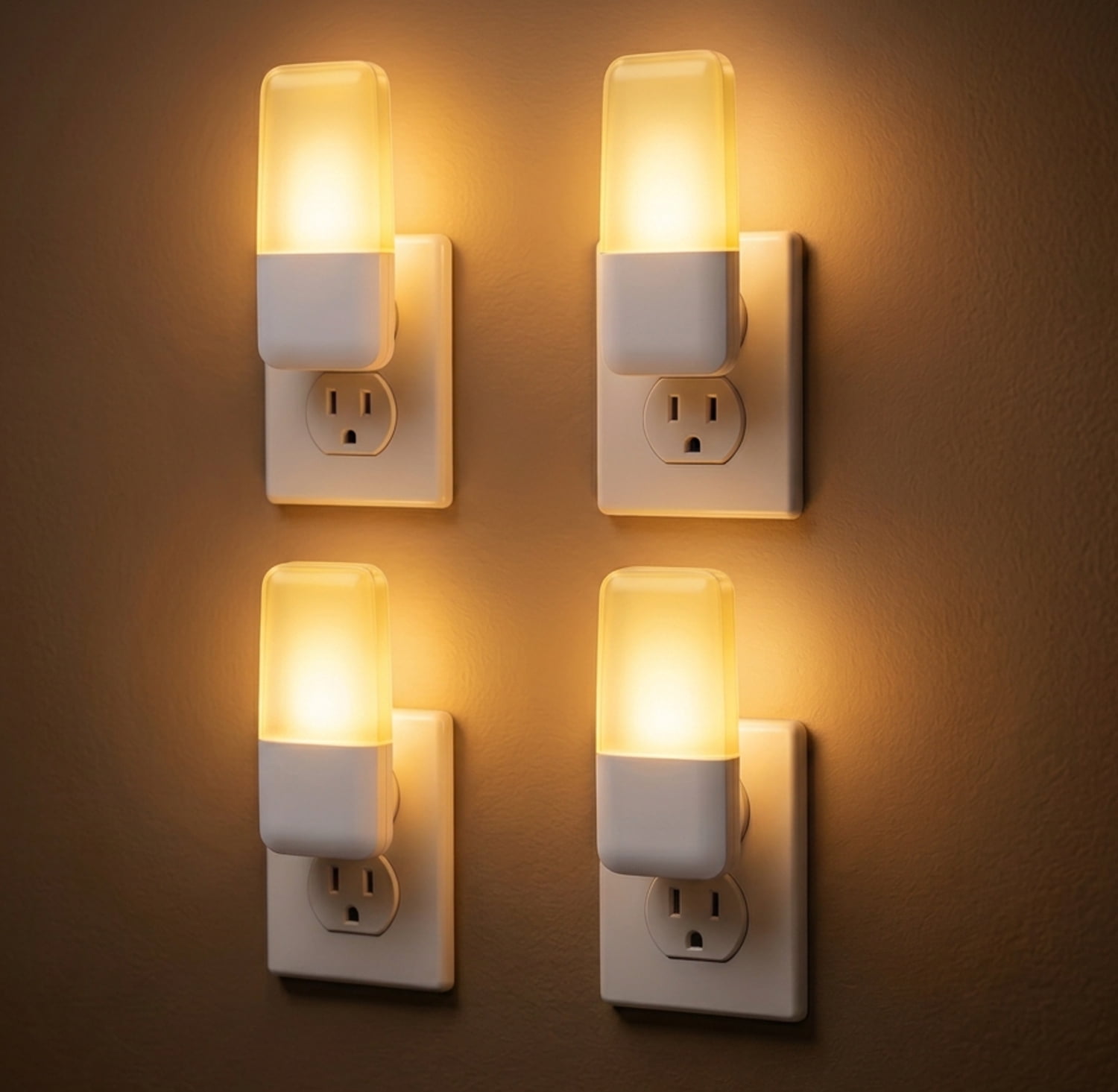 Daybetter Sensor Night Light, 4 Pack, Plug-in