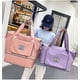 thumbnail image 2 of Bolsa de viaje plegable de gran capacidad-Bolsa de almacenamiento plegable impermeable de gran capacidad bolso de mano (rosa) kaili Sencillez, 2 of 2