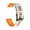 White-Orange, variant on For Garmin Move Luxe 20mm Mixed-color Silicone Watch Band