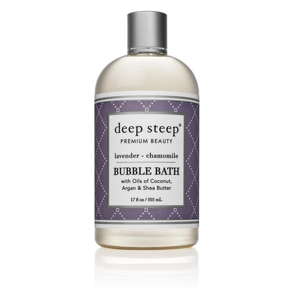 Baño de Burbujas Deep Steep Lavanda Manzanilla 17.5 Onzas