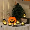 thumbnail image 5 of Vrorvz Halloween Decorations Led Araneid Candle Lights for Spooky Indoor Outdoor Decor with Safe Flickering Effect Suit for Party Festive Ambiance 3.1in Multicolor, 5 of 6