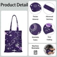 thumbnail image 3 of Folk Style Mandala Pattern Carry-On Bag - Durable Handles & Interior Organization, Airline-Friendly Tote for Work & Overnight Trips, 3 of 5