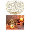 thumbnail image 1 of Candelero Geométrico Dorado Perfecl Decoración para Bodas y Fiestas, 1 of 8