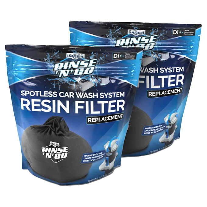 Unger Professional Rinse'n'Go Spotless Car Wash Resin Filter
