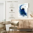 thumbnail image 5 of Elephant Stock Teal Wave Dance Wall Art - Vertical Canvas Wall Art - Living Room Wall Decor - Dance Canvas - White And Black Decor By Ashvin Harrison - 8" x 12", 5 of 8