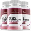 Cognigence - Focus Nootropic - Memory Booster Dietary Supplement for Focus, Memory, Clarity, & Energy - Optimal Mental Performance Extra Strength Premium Formula - 180 Capsules (3 Pack)