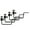 4 packs, variant on Steel 360 Adjustable Screw Bracket For Trail Camera Hunting Equipment