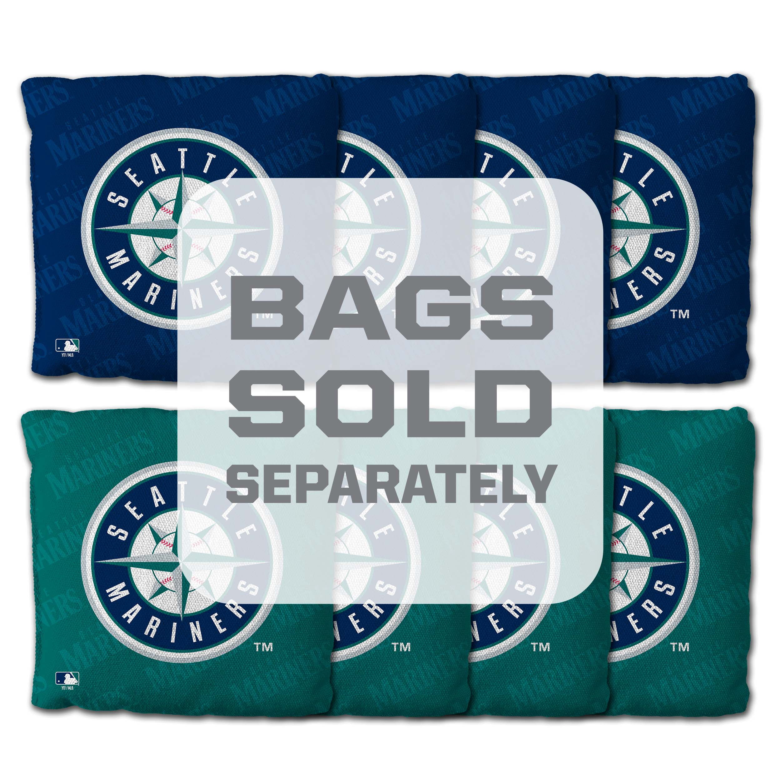 YouTheFan MLB Seattle Mariners 2' x 3' Cornhole Game No Bags