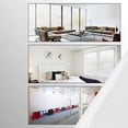 thumbnail image 2 of Window Film - Privacy Protection Window Films Static Window Film Against Heat, Sun Protection Opaque Frosted Glass Film - White (40 x 300 cm), 2 of 5
