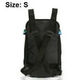thumbnail image 2 of Mochila transportadora de mascotas, mochila frontal ajustable para mascotas, mochila transportadora de gatos y perros, bolsa de viaje de seguridad, con patas hacia afuera, ideal para, 2 of 5