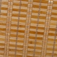 thumbnail image 3 of THY COLLECTIBLES Cordless Bamboo Roman Window Blind Sun Shade, Light Filtering Roman Shades with 8" Valance - Tan Bamboo (W44 x L64), 3 of 4
