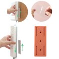 thumbnail image 4 of JShteea Retenedor Enchufe Montado en La Pared Soporte Fijador Toma Corriente para El Sin Perforaciones (naranja), 4 of 6