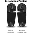 thumbnail image 5 of A-Premium Tailgate Liftgate Glass Hinge Compatible with Ford Explorer Mercury Mountaineer 2002-2005 4.0L V8 4.6L Rear Side 2-PC Set, 5 of 6