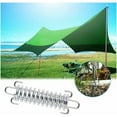 thumbnail image 4 of Sail Shade Fixings Tent Heavy Duty Rope Spring Trampoline 4 Pieces Metal Accessories Springs, 4 of 5