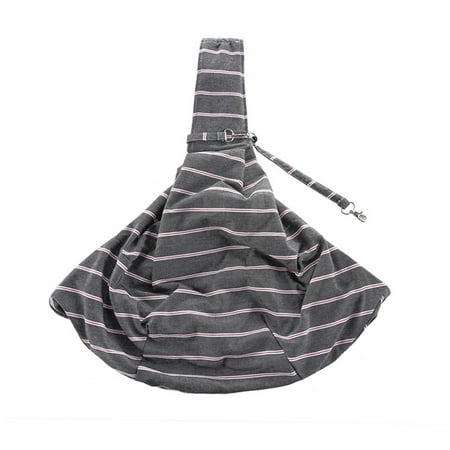 Small Dog Sling Cat Carrier Adjustable Strap Hands Free Pet Puppy Travel Bag Backpack - style:style4;