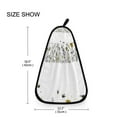 thumbnail image 6 of Hanging Hand Towels For Kitchen Bathroom Home Decor Lightweight Wildflowers and Bees, 6 of 6