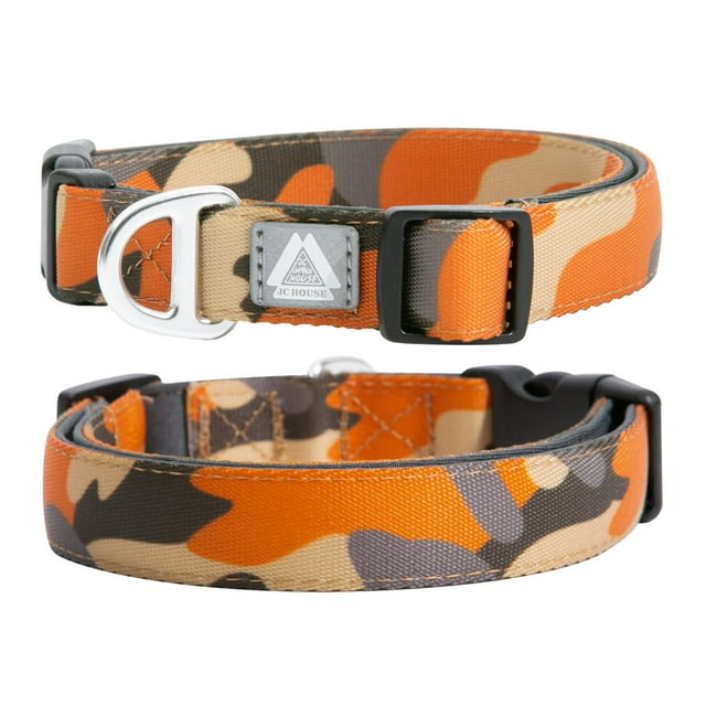 Collar para perros JC HOUSE con cuello acolchado suave de 30 a 50 cm, para tallas medianas y grandes