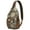 Chic, variant on Chic Paisley Artwork Sling Backpack for Women, Bohemian Vintage Crossbody Shoulder Bag with Decorative Floral Pattern, Lightweight Travel Daypack
