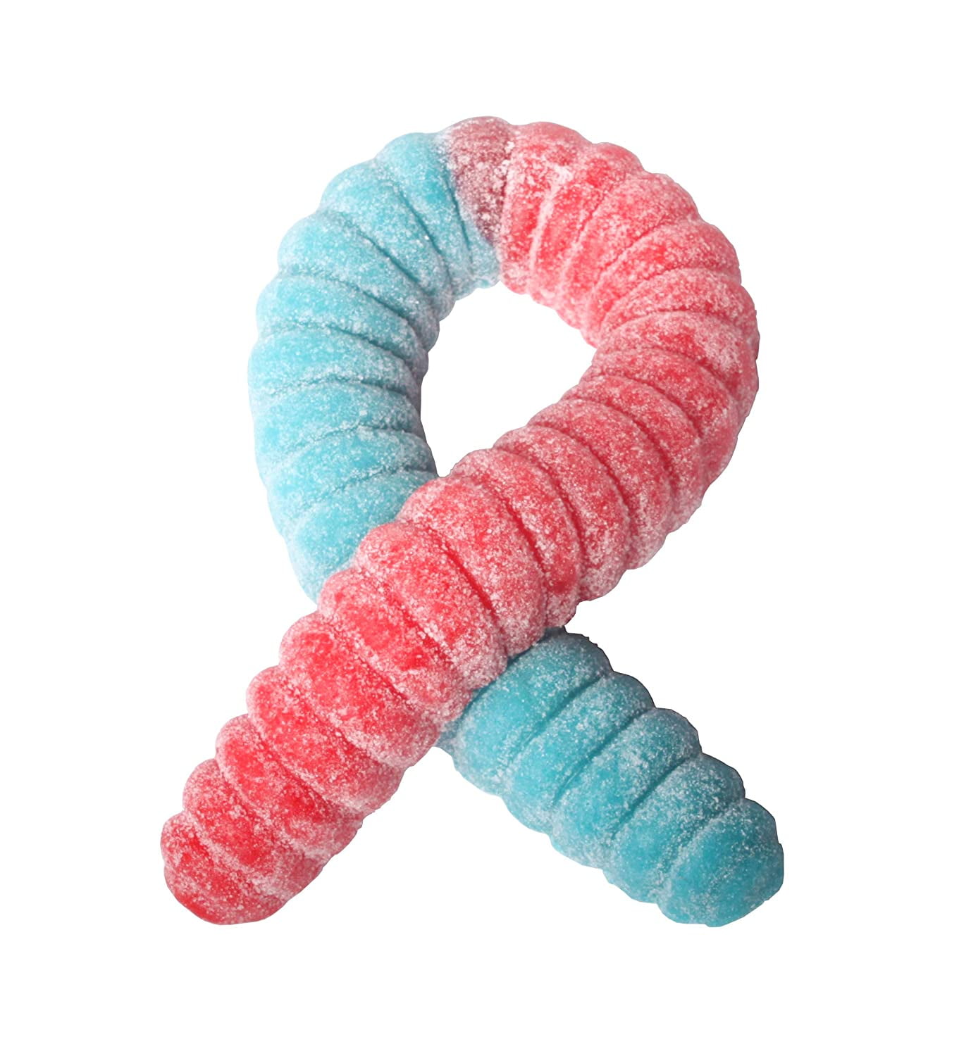 The Gummy Bear Guy - ORIGINAL Sour World's Largest Gummy Worm - Cherry/Blue Raspberry