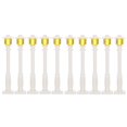 thumbnail image 1 of EIMELI 10 Pcs Simulation Street Light Mini Toys Mini Road Lights Mini Street Light Models Plastic 8.2X1.5CM, 1 of 6