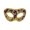 A004- Purple, variant on Masquerade Mask Black and Gold Fabric Venetian Eye Mask with Gold Lace Trim 1 Pack for Prom Party Formal Event and Holiday Gatherings