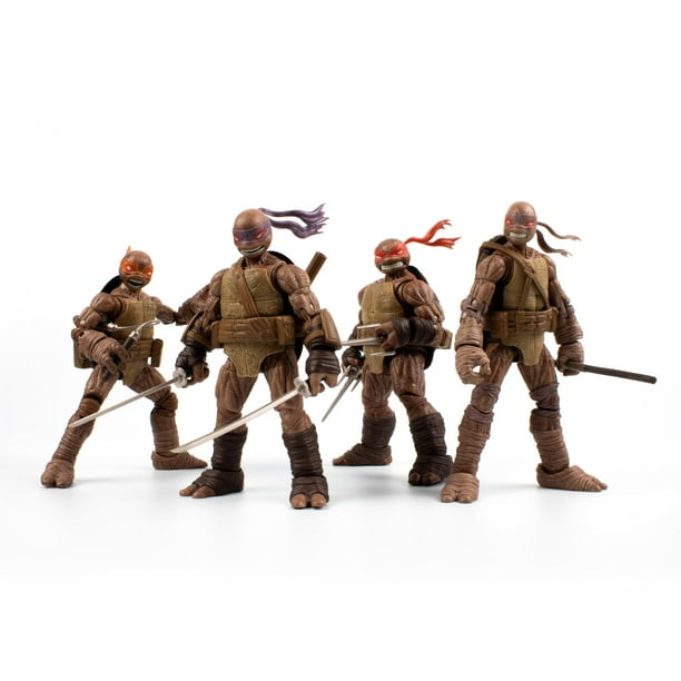 TMNT Tortuga Zombie Inspirada en BST AXN IDW 5 en 4 Paquetes 2024 The Loyal Subjects