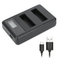 thumbnail image 1 of Battery Charger Battery Charger   With Lcd Battery Charger    For  4 SEIVI  AHDBT-401 Actions Camera Dual Slot Battery Charger With LCD Charging Display For  4, 1 of 8