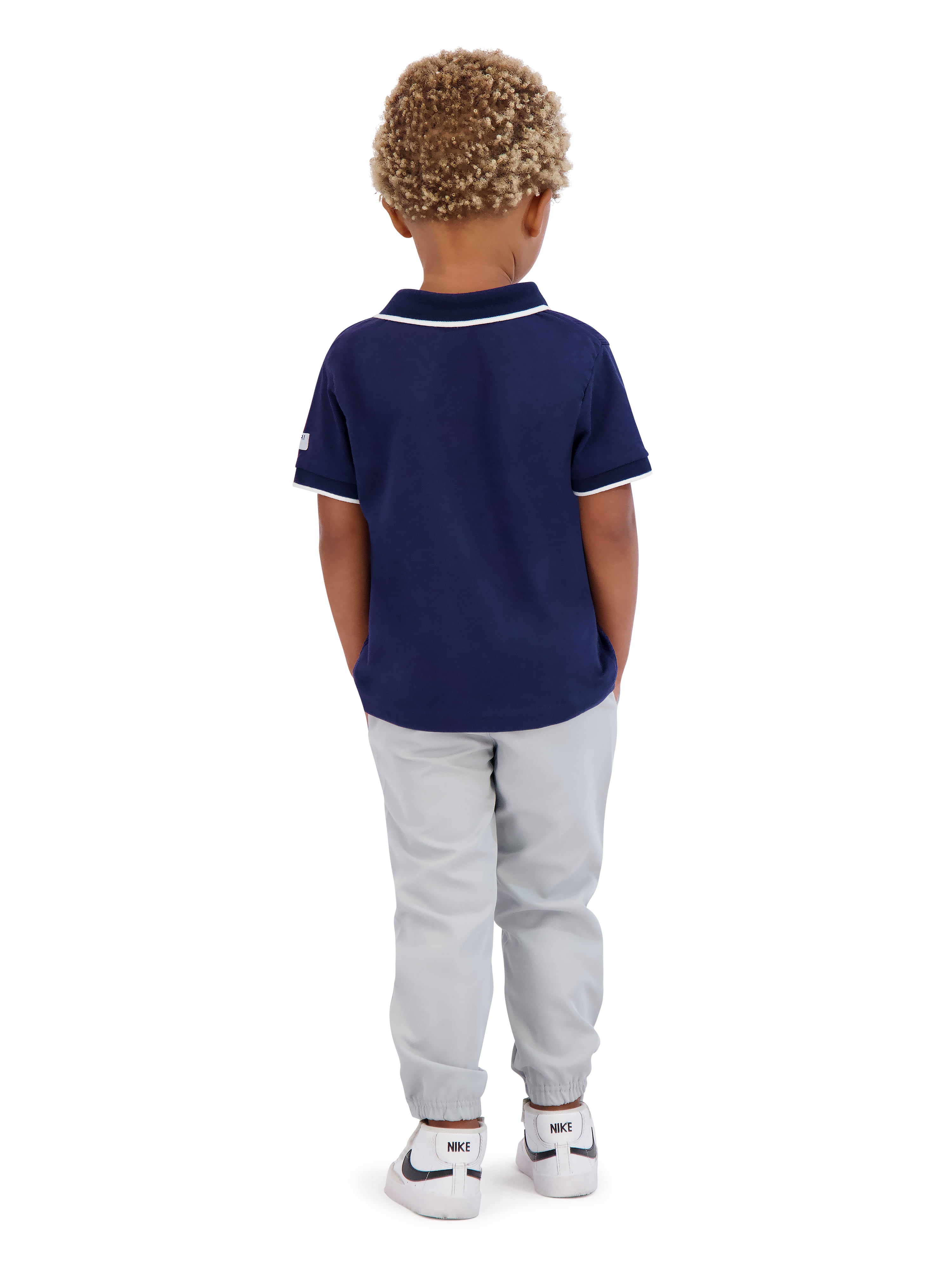 Tahari Toddler Boy Polo Shirt and Poly Tech Pant Set, Size 2T-4T