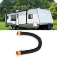 thumbnail image 4 of Sewer Hose, Translucent Elbow Sewage Pipe 15ft Long Storage  With Swivel Adapter For Motorhomes Campers, 4 of 8