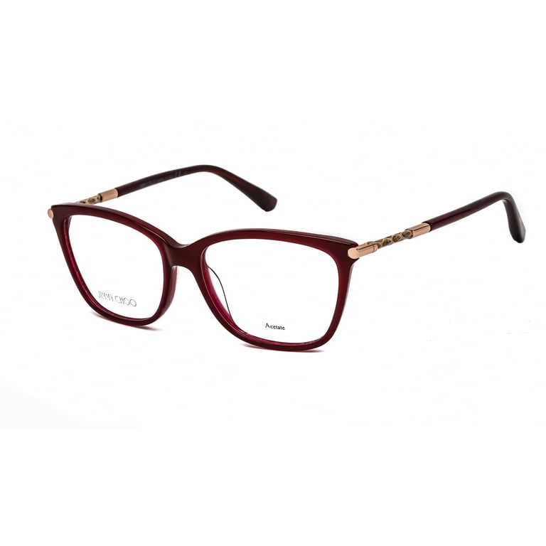 Sunglasses Jimmy Choo 133 0J5N Burgundy / 00 Demo Lens  display picture 1