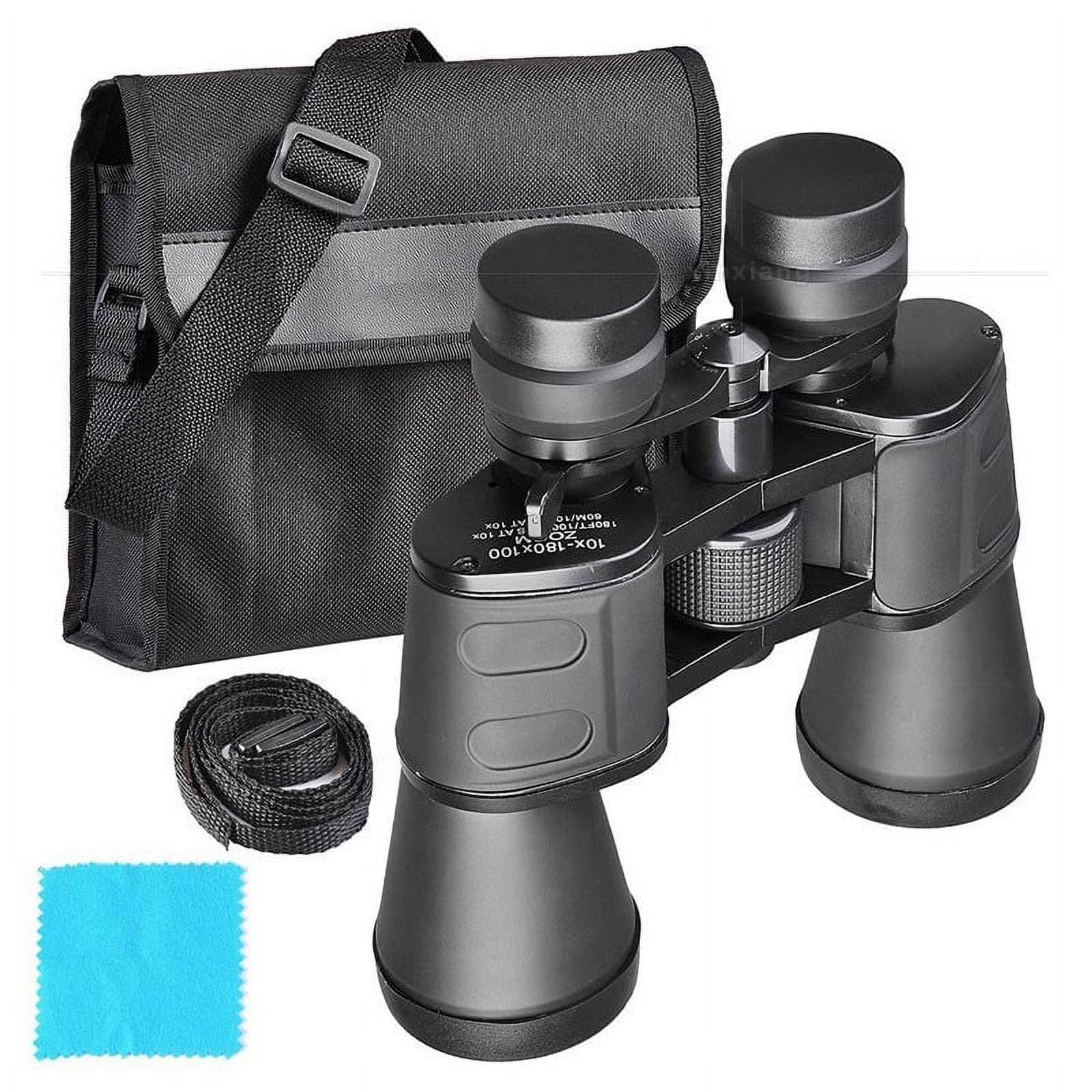 100X180 Magnification Zoom HD Binoculars Outdoor Hunting Camping Telescope with Night Vision