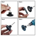 thumbnail image 3 of 1/4inch Holder Die Grinder Attachment 40/60/80/120Grit Grinding Wheel, 3 of 5