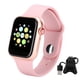 thumbnail image 1 of Reloj inteligente deportivo de moda W98 de 1,54 pulgadas con pantalla grande y pantalla de temperatura (rosa), 1 of 5