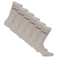 thumbnail image 1 of FILA Calcetines unisex, pack de 6 - calcetines, street, lifesyle, sport (2x 3 pares) Gris 35-38, 1 of 3