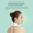 thumbnail image 4 of Electric Neck Massager for Pain Neck Massage with Heat 5 Modes 15 Levels Cordless Foldable & Portable Deep Tissue Trigger Point Electric Pulse Massager Neck Massage Device for Women Men, 4 of 7