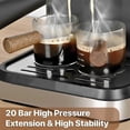 thumbnail image 2 of Cafetera Express Automático,850W, Presión 15 Bares, Depósito de 1.8L, Brazo Doble Salida,Superficie, 2 of 5