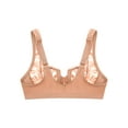 thumbnail image 5 of Glamorise WonderWire Front-Closure Stretch Lace Underwire Bra 9245 (Women's & Women's Plus), 5 of 9