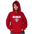 thumbnail image 4 of Dominican Republic Home Plate Base Hoodie Sweatshirt Women Men Brisco Brands 3X, 4 of 5