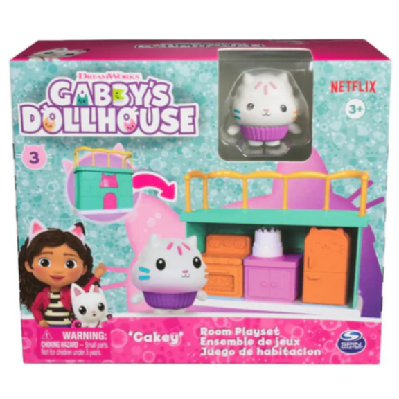 Gabby's Dollhouse 'Cakey' Room Playset
