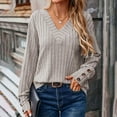 thumbnail image 6 of Fall Deals！Oversized Hoodies for Women,Women's Solid Color Long Sleeved Round Neck Pullover Top Gray Xxl, 6 of 7