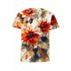 thumbnail image 2 of Camisas de Manga Larga para las Mujeres Suelto Ajuste Impreso Verano Sexy Cuello Redondo Superior, Poliéster Regular, 2 of 5