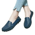thumbnail image 3 of Sngxgn Women’s Flats Shoes Ballet Flats Dressy Comfortable(Blue,42), 3 of 8