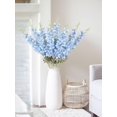 thumbnail image 2 of Flores artificiales ICBOX Delphinium Blue Larkspur 85 cm 8 unidades, 2 of 7