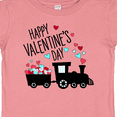 thumbnail image 4 of Inktastic Happy Valentine's Day- train Boys or Girls Baby T-Shirt, 4 of 5