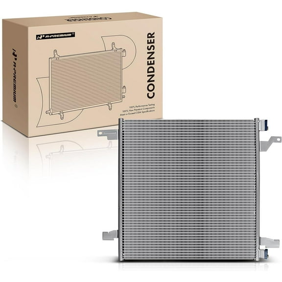 A-Premium Air Conditioning A/C Condenser Compatible with Mercedes-Benz W163 ML-Class ML320 1998-2003, ML350 2003-2005, ML430 1998-2001, ML500 2002-2005, Replace# 1638300170, 1638300070