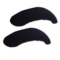 thumbnail image 3 of 2pcs Soft Chair Arm Rest Covers Stretchable Office Chair Armrest Slipcovers - Black, 3 of 6