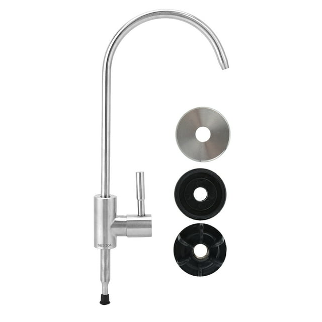 Grifo de acero inoxidable para cocina, grifo purificador de agua para lavabo, grifo G1/4 pulg.