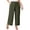 04-Army Green, variant on Daystry Womens Wide Leg Lounge Pants High Waisted Drawstring Casual Lightweight Loose palazzo pants with Pockets